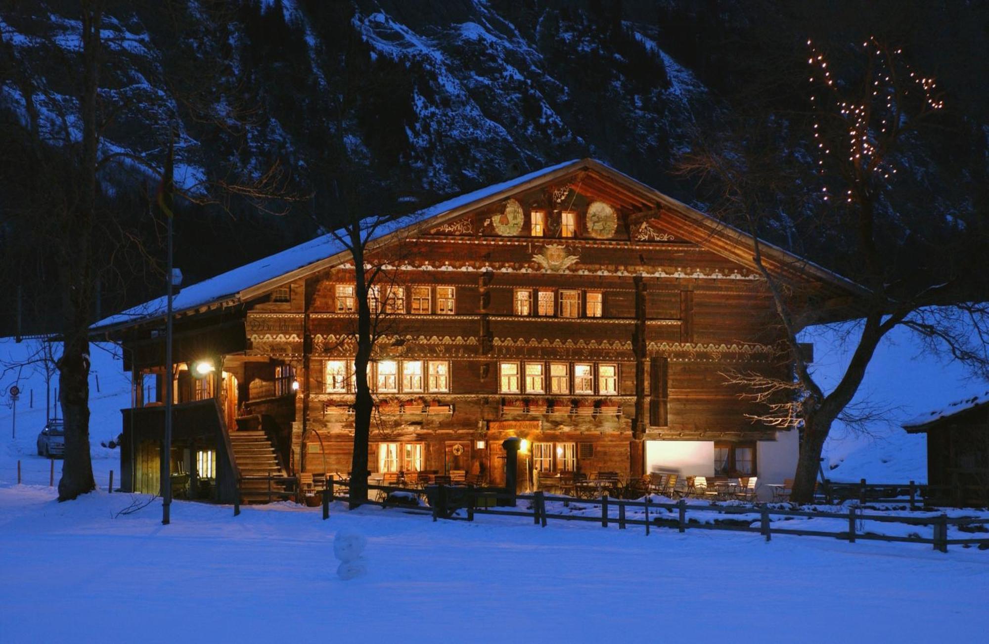 Landgasthof Ruedihus Kandersteg Exterior photo